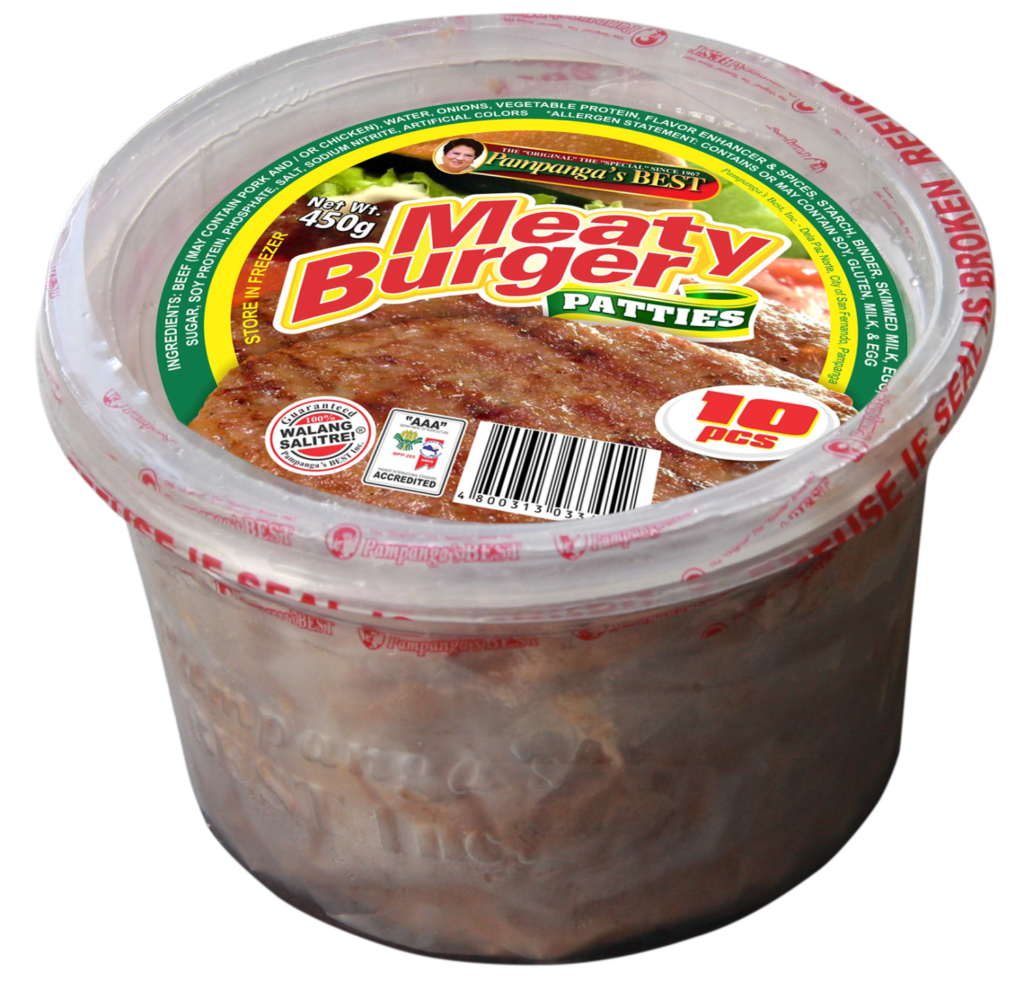 Hamburger Patties Pampanga's Best