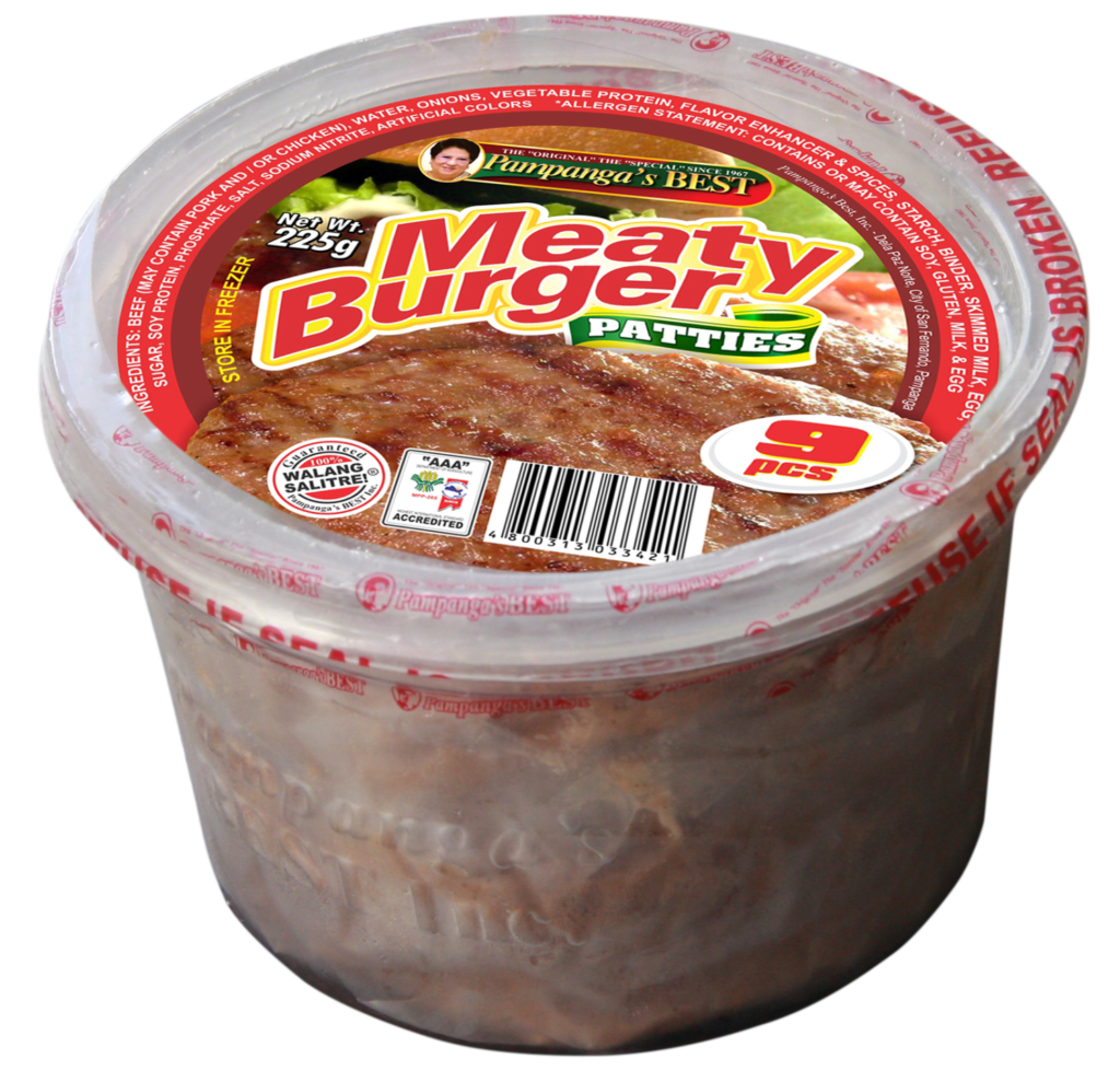 Hamburger Patties Pampanga's Best