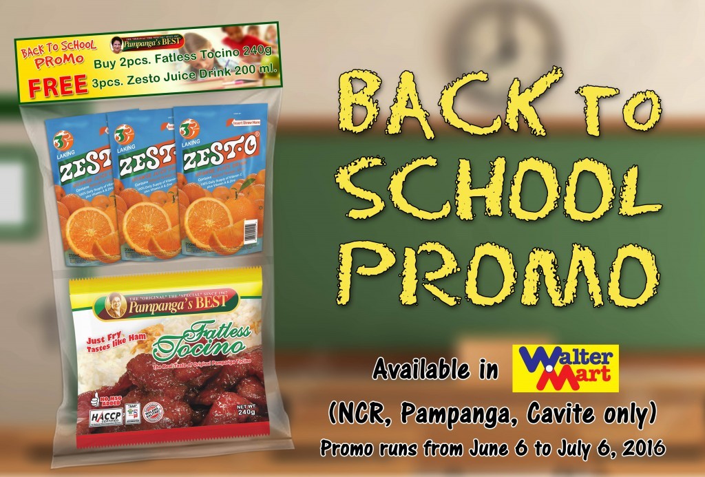 Back to School Promo